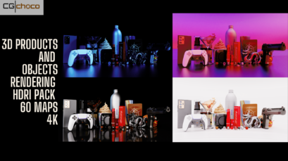 Products and Objects 3D Rendering HDRI Pack