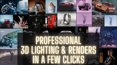 Lighting Toolkit For Blender 2.8 Cycles (.blend) Realistic And Professional Archviz, Automotive, Characters