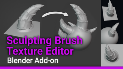 Sculpting Brush Texture Editor Featured Image