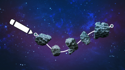 Draw Asteroids in Blender!