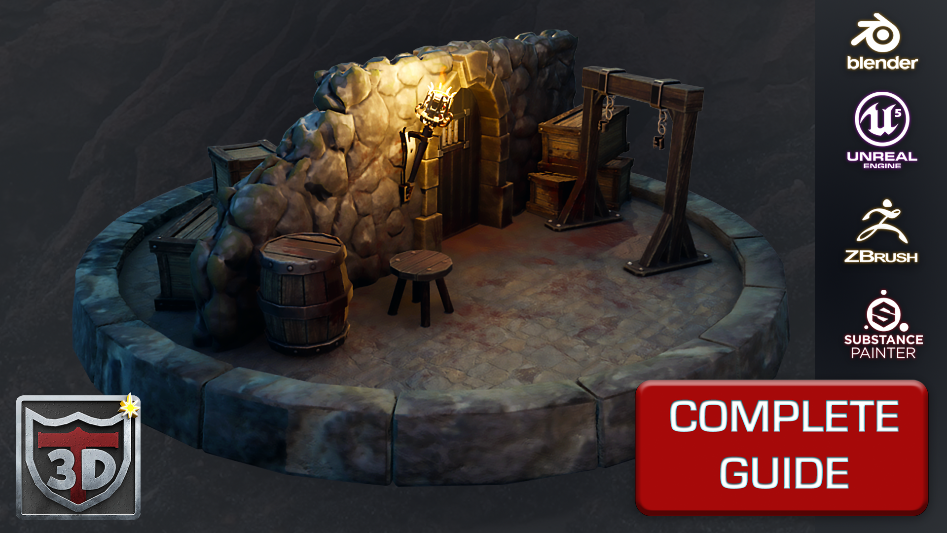 This is the .blend file and Unreal Engine file that contains everything we created in our YouTube video. This download pack also contains all of the Unreal Engine 5 textures to make it easy to set up the scene in the Unreal Engine. We have also included the entire Unreal Engine Project so you can see how this scene has been put together.