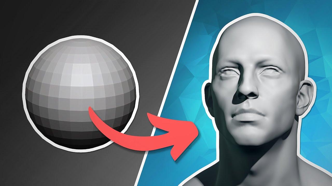 How To Sculpt A Head In Blender Blendernation Bazaar