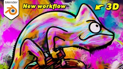 Draw Painterly & Stylized 3D in Blender