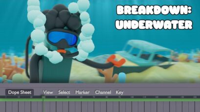How I Animated this Stylized Underwater Scene… in Blender!