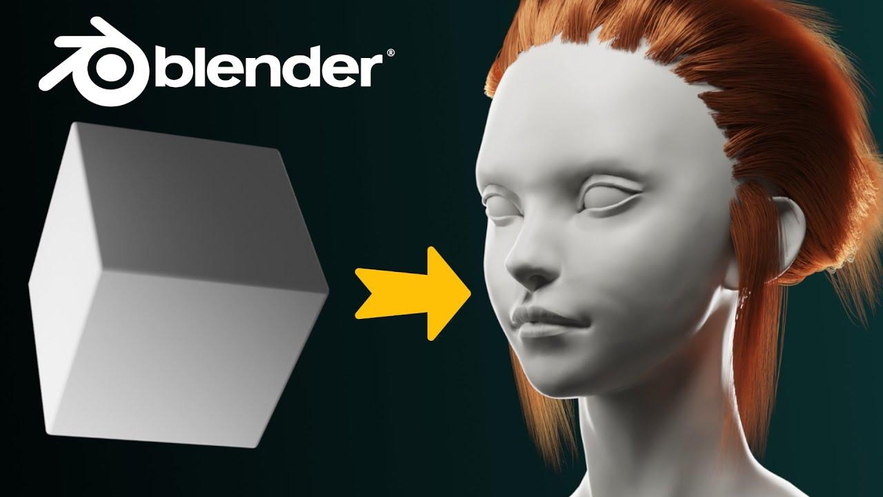 Blender Head Sculpt Tutorial Blendernation Bazaar