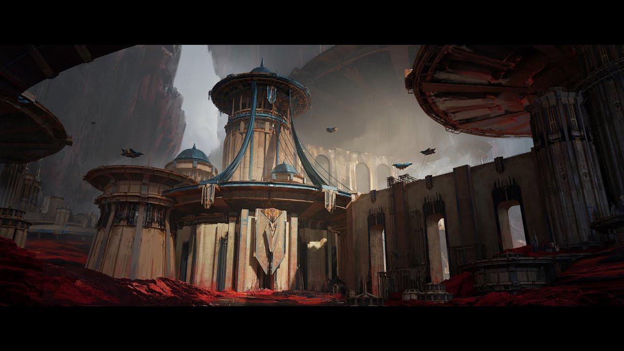 Environment Concept Art Citadel Blender Timelapse BlenderNation