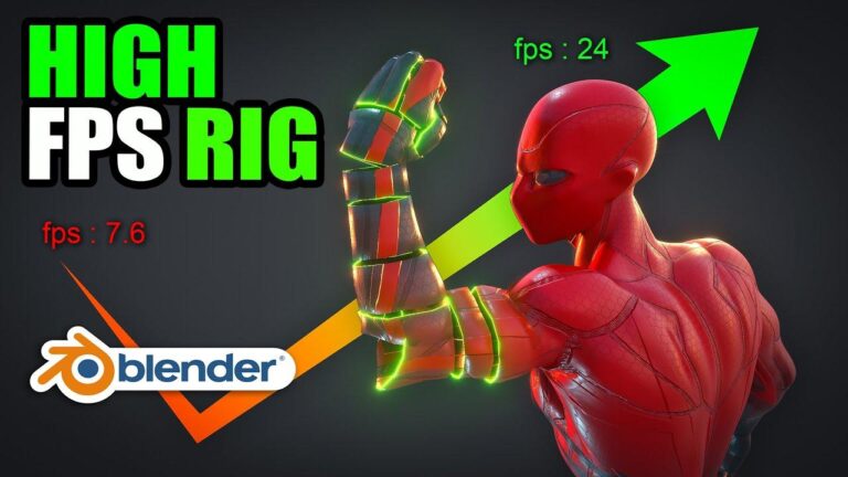 Do this to optimize your rigs' performances in Blender 👀 ...