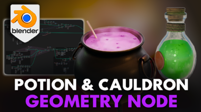 Elevate your Blender scenes with stunning, professional-grade effects and bring your magical liquids to life with Blender 4 Magic Potion & Cauldron Liquid Geometry Node! Key Features: Dynamic ripple effects and selective motion control Surface and internal bubble generation Customizable smoke and fog particles Sample setups and preset materials included