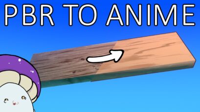 Turning Photo Realistic Textures into Anime Style Shaders in Blender