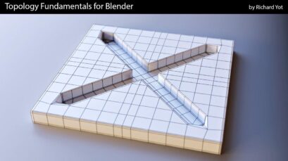 Blender Quick Tip: Create Holes in a Curved Surface